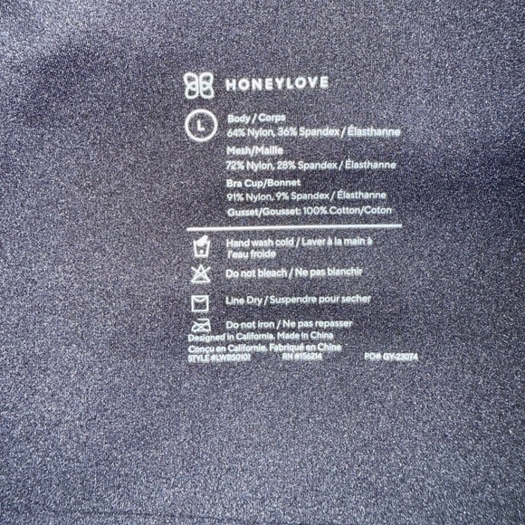 NWOT💕Honeylove Cami Bodysuit Size L - Picture 11 of 11